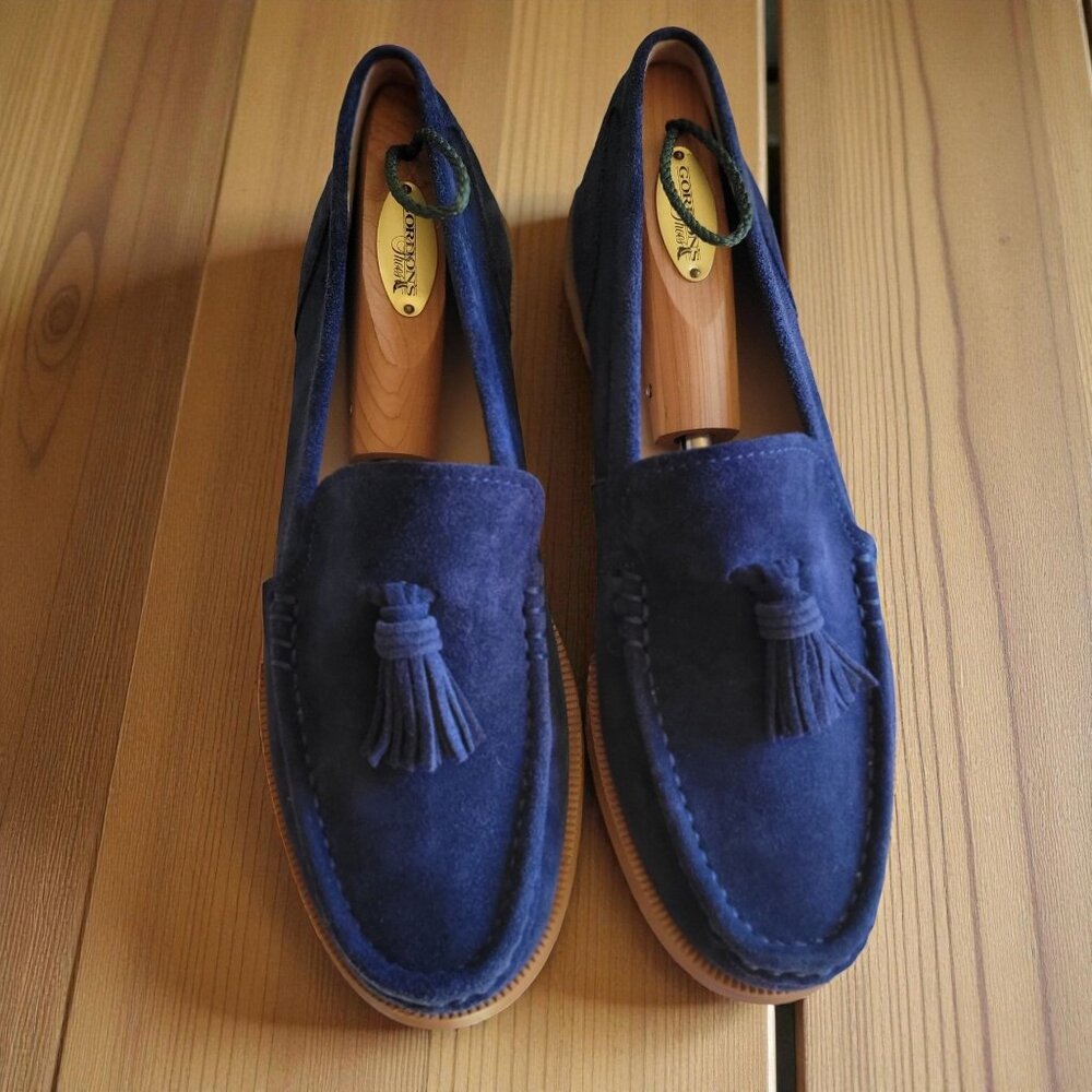 Jack Rogers Women's Hunley Suede Tassel‎ Loafer Flats- 9B
